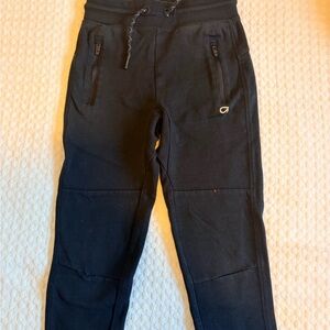 GAP Black Kids Sweatpants with Zipper Pockets